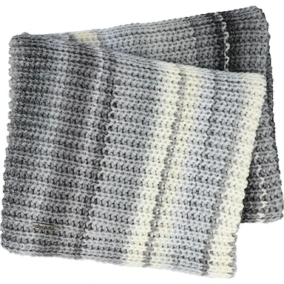 Abbildung von Eisglut Damen Naylal Loop Winter Schal, Silber Mel, 77x25cm