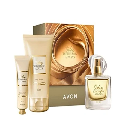 Abbildung von Avon Set Today aus der TTA Serie 1x Eau de Parfum Spray 50ml Bodylotion 150ml Handcreme 30ml in Geschenkbox