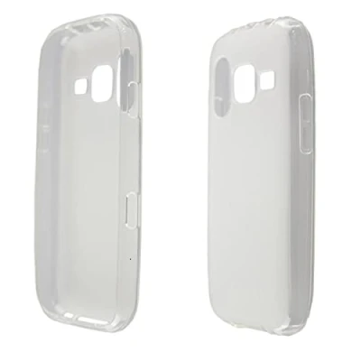 Abbildung von caseroxx TPU Hülle kompatibel mit Doro Primo 218/368, Handy Tasche (TPU in weiß transparent)