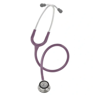 Abbildung von 3M Littmann Classic III Stethoskop zur Überwachung, 5831, pflaumenfarbener Schlauch, 69 cm