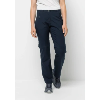 Abbildung von Jack Wolfskin Active Track ZIP OFF Outdoorhose, Damen, Größe: 34, Night blue