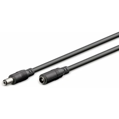 Abbildung von goobay 71402 DC Verlängerungskabel Hohlstecker 5,5mm x 2,1mm für Kabelverlängerungenen Gleichstromkabel als Netzkabel Verlängerung passend WLAN Repeater Router Überwachungskamera 10m