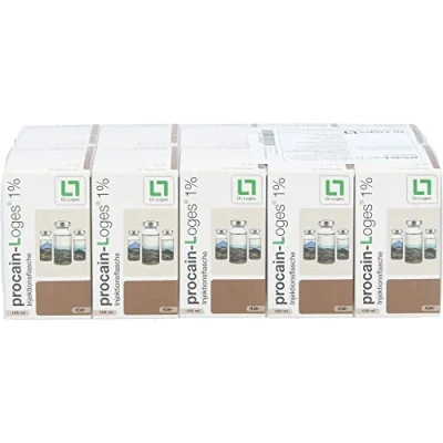 Abbildung von procain Loges 1% 10X100 ml