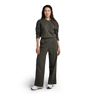 Abbildung von G Star WIDE LEG Jumpsuit, Damen, Größe: Medium, Asfalt