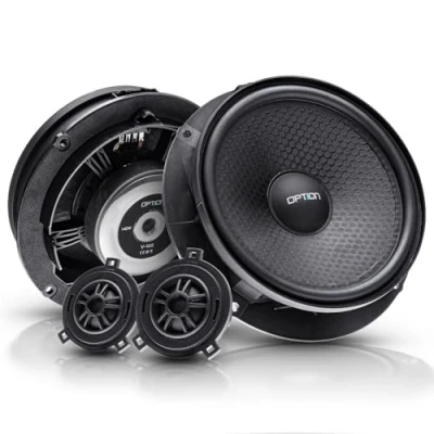 Abbildung von Option Heck Lautsprecher kompatibel mit Seat Leon/Cupra Leon (Typ KL) Plug &amp; Play System 165mm 2 Wege Kompo, 70 Watt RMS, 3 Ohm, 91dB