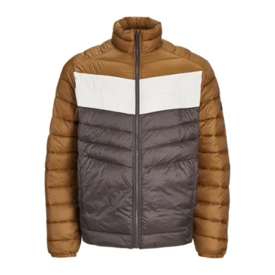 Abbildung von JACK &amp; JONES Herren Jjesprint Puffer Collar Pufferjacke, Mulch/Detail:Monks Robe/Moonbeam Blocking, S