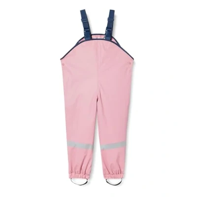 Abbildung von Playshoes Matschhose Regenlatzhose Ungefüttert Unisex Kinder Wind und wasserdichte Regenhose Regenbekleidung, rosa Pastell, 92