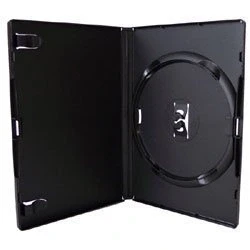 Abbildung von Amaray Leerhüllen für DVD / CD Blu Ray, Schwarz, 50 Stück