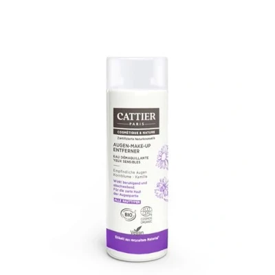 Abbildung von Cattier Augen Make Up Entferner für empfindliche Haut, Naturkosmetik, 150 ml