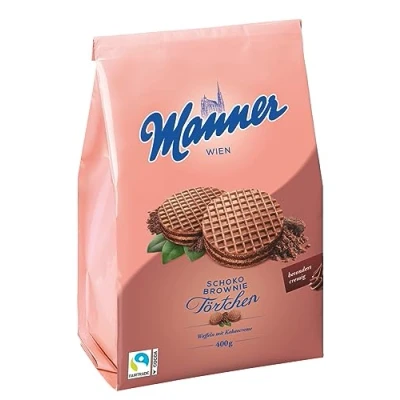 Abbildung von Manner Schoko Brownie Törtchen 400G