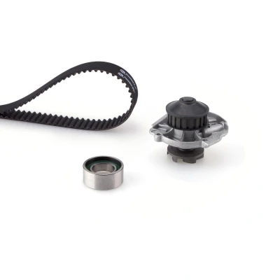Abbildung von GATES KP15411XS Wasserpumpe + Zahnriemensatz mit Tru Power FIAT: Punto I Schrägheck, Cabrio, Palio Weekend, LANCIA: Y
