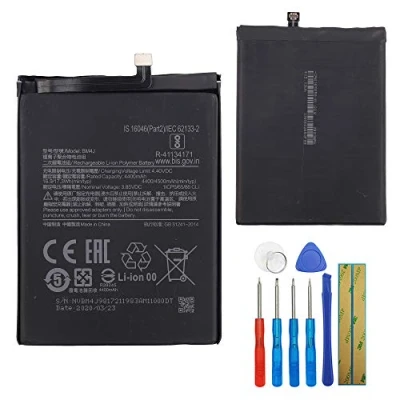 Abbildung von Replacement Battery BM4J Kompatibel mit Xiaomi Redmi Note 8 PRO M1908C3JE with Tools
