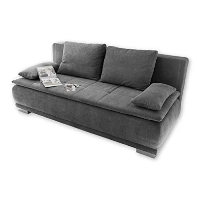 Abbildung von ED EXCITING DESIGN Schlafsofa &quot;Luigi&quot;, mit Bettfunktion, Bettkasten, Rücken und Armlehnkissen, frei im Raum