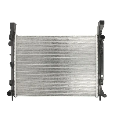 Abbildung von NRF 53001 Kühler, Motorkühlung Aluminium 560 418 26 Kühlrippen gelötet RENAULT: Kangoo II Express, / Grand