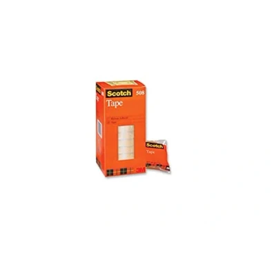 Abbildung von Klebeband SCOTCH 508 19mmx33m transparent gelb 1 Stk.