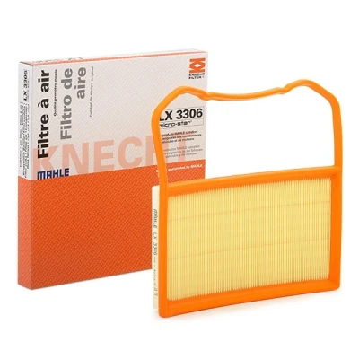 Abbildung von MAHLE ORIGINAL LX 3306 Luftfilter 32,3 299 278,6 Filtereinsatz SKODA: Fabia III Kombi, Citigo, Schrägheck, VOLKSWAGEN: Polo V Schrägheck