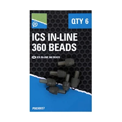 Abbildung von Preston ICS In Line 360 Beads (6 Stück) Kleinmaterial