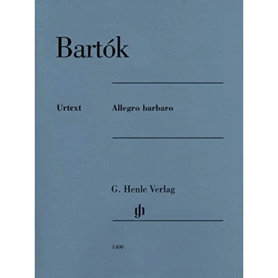 Abbildung von Allegro barbaro für Klavier: Instrumentation: Piano solo (G. Henle Urtext Ausgabe)