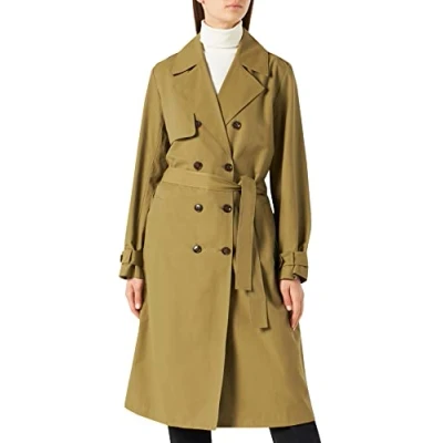 Abbildung von The Drop Damen Noa Trenchcoat, Martini Olive, S