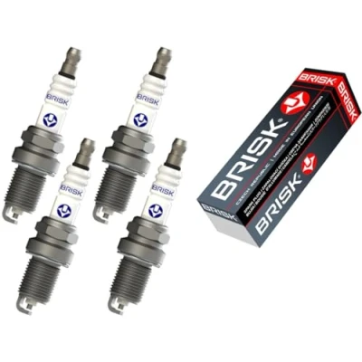 Abbildung von BRISK Super DR17YC 1 1364 Zündkerzen, 4 Stück
