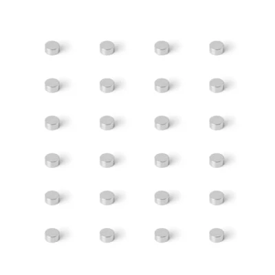 Abbildung von MaajeeKuto Magnet Neodym Ø 4 x 2mm Supermagnete hohe Haftkraft Scheibenmagnet (50 St)