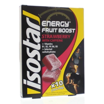 Abbildung von Isostar High Energy Fruit Boost 100g Erdbeer+Koffein
