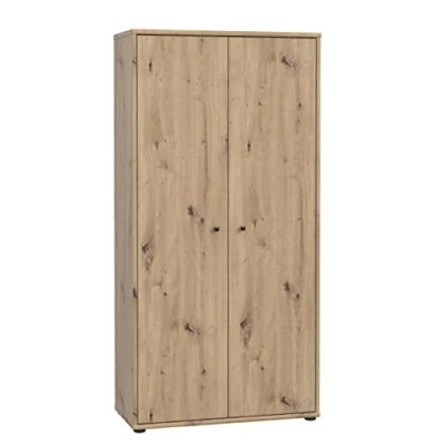 Abbildung von FORTE TEMPRA 2 Kommode mit Türen, Holzwerkstoff, Artisan Eiche Dekor, (B x H T) 73,7 149,5 34,8 cm