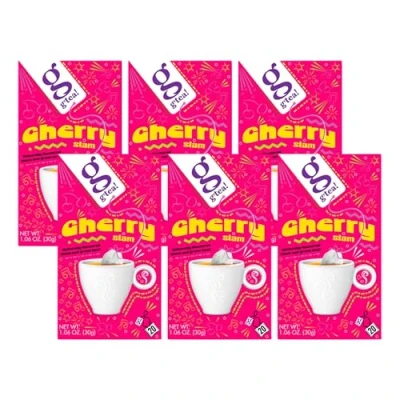 Abbildung von Schwarz Grüner Tee g’tea! Cherry Slam, 20 Stk.