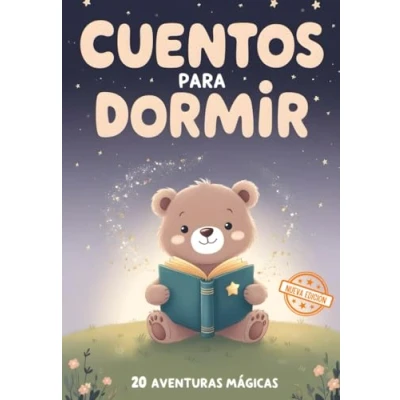 Abbildung von Cuentos Infantiles Para Dormir: Relatos Relajantes Dormir. Ilustraciones Hermosas, 20 Historias Con Enseñanzas y Diversión, Ideal Promover ... En Niños Niñas De 4 a 10 Años. FULL COLOR