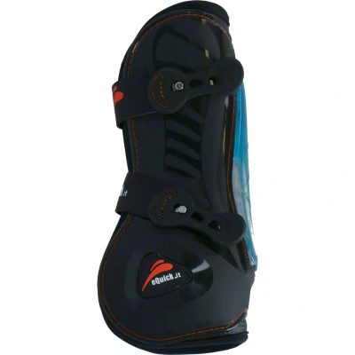 Abbildung von eQuick Sehnenschutz eShock Front Schwarz Warmblut