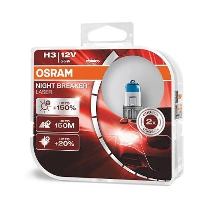Abbildung von OSRAM 64151NL HCB Glühlampe, Fernscheinwerfer H3 12V 55W 3950K Halogen VOLKSWAGEN: Corrado, Passat B5 GP Variant, Golf 4 Schrägheck, OPEL: Vectra C CC