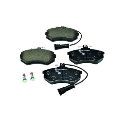 Abbildung von HELLA 8DB 355 017 651 Bremsbelagsatz mit integriertem Verschleißwarnkontakt Bremssattelschrauben Zubehör AUDI: 100 C3 Limousine, 80 B3