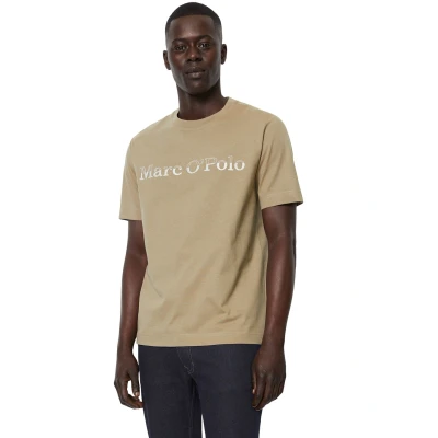 Abbildung von Marc OPolo T Shirt, Kontrastierende Logo Stickerei auf der Brust