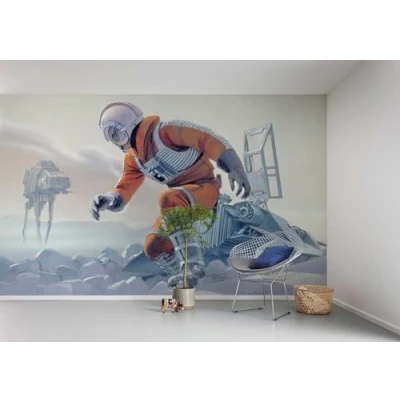 Abbildung von Komar Vliestapete &quot;Star Wars Classic RMQ Hoth Battle Pilot&quot;, 500x250 cm (Breite x Höhe)
