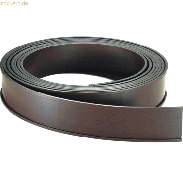 Abbildung von Franken Magnetetikettenträger 40x1000mm braun