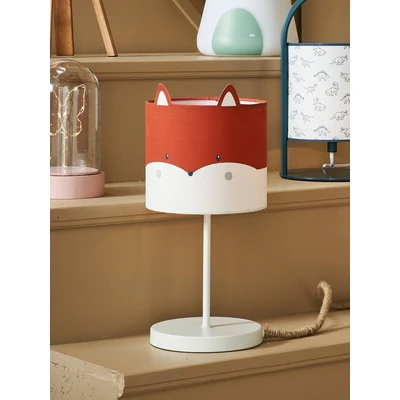 Abbildung von VERTBAUDET Kinder Nachttischlampe,Fuchs&quot; weiß/rot ONE SIZE