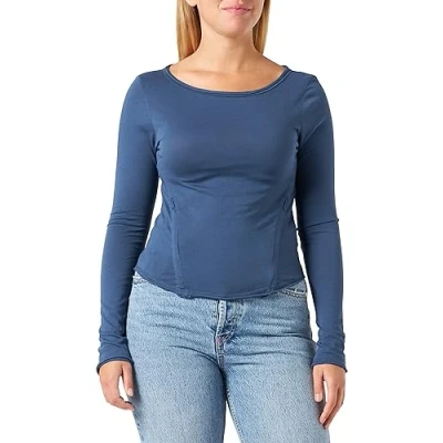 Abbildung von G STAR RAW Damen Adjustable slim boat t ls wmn, Blau (rank blue D23804 4107 868), M