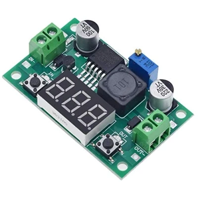 Abbildung von TECNOIOT LM2596 DC Adjustable Step Down Power Module + LED Voltmeter DC/DC