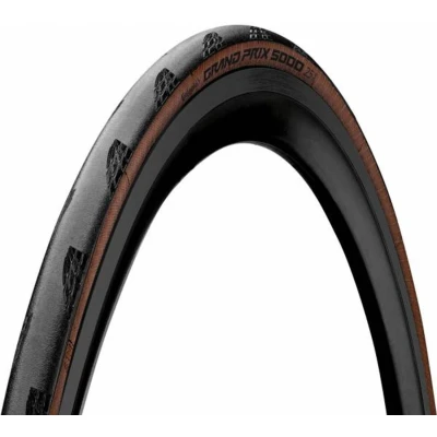 Abbildung von Continental Black Chilli Compbound Faltreifen 28 Zoll Grand Prix 5000 (25 622) schwarz/transparent