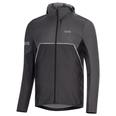 Abbildung von Gore Wear Partial Infinium Laufjacke, Herren, Größe: Large, Schwarz