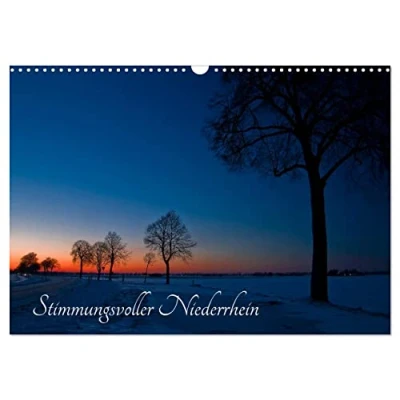 Abbildung von Stimmungsvoller Niederrhein (Wandkalender 2025 DIN A3 quer), CALVENDO Monatskalender