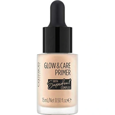 Abbildung von Catrice Glow &amp; Care Primer, Grundierung, Nr. 010 Skin Power, nude, aufhellend, pflegend, feuchtigkeitsspendend, grundierend, strahlend, ohne Alkohol, Parabene, Nanopartikel frei (15ml)