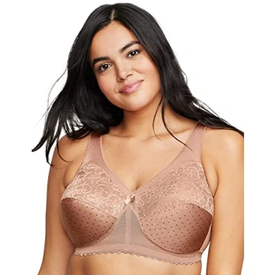 Abbildung von Glamorise Magic Lift Soft Cup, Übergröße, mit Schulter Komfort,Cappuccino,100H
