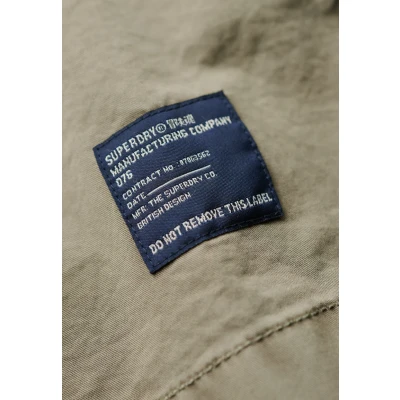 Abbildung von Superdry Military Short Sleeve Hemd, Herren, Größe: Medium, Light khaki green