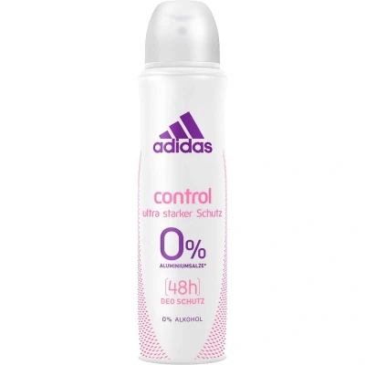 Abbildung von 6x Adidas Deospray Control Ultra Starker Schutz 0% Alkohol / Aluminiumsalze 150ml