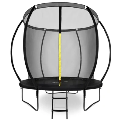 Abbildung von HyperMotion Kindertrampolin Kinder Gartentrampolin mit Leiter und Innennetz
