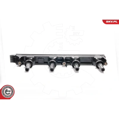 Abbildung von ESEN SKV 03SKV117 Zündspule 6 polig 12V elektrisch inkl. Zündkerzenstecker PEUGEOT: 307 Kombi, CC, Schrägheck, CITROËN: C4 I Schrägheck