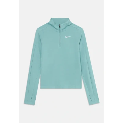 Abbildung von Nike Performance LONG Sleeve HALF ZIP Langarmshirt, Damen, Größe: 156/166, Cannon/white