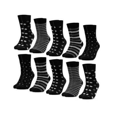 Abbildung von Occulto 10 PACK Socken, Herren, Größe: 35 38, Schwarz grau
