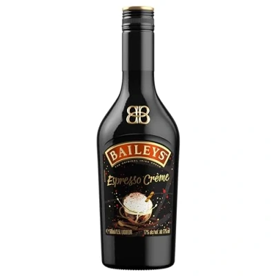 Abbildung von Baileys Espresso Crème B Corp zertifiziert Original Irish Cream Likör trifft auf echten Kaffee Garantierter Genuss Eis oder im Cocktail 17% vol 500ml Einzelflasche